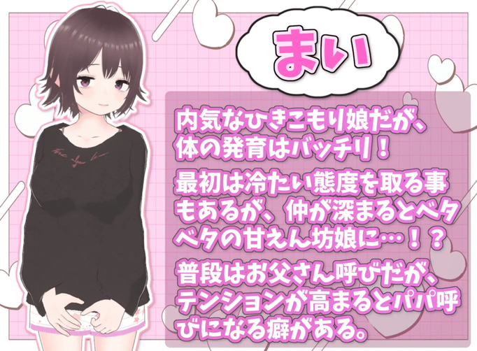 [RJ01452526][同人游戏][官方中文]理想のひきこもり生活 ～父娘イチャイチャ同棲～