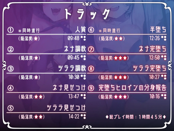 [RJ01355346/RJ01342376][同人音声][简中字幕]【全編段階別オホ声 X 壁越し】正義のヒロイン陥落